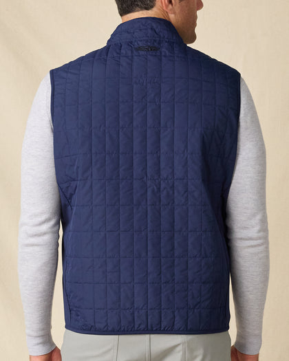 Big Horn Quilted Vest - New Indigo