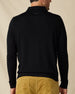 Stuart Long Sleeve Sweater Polo - Black