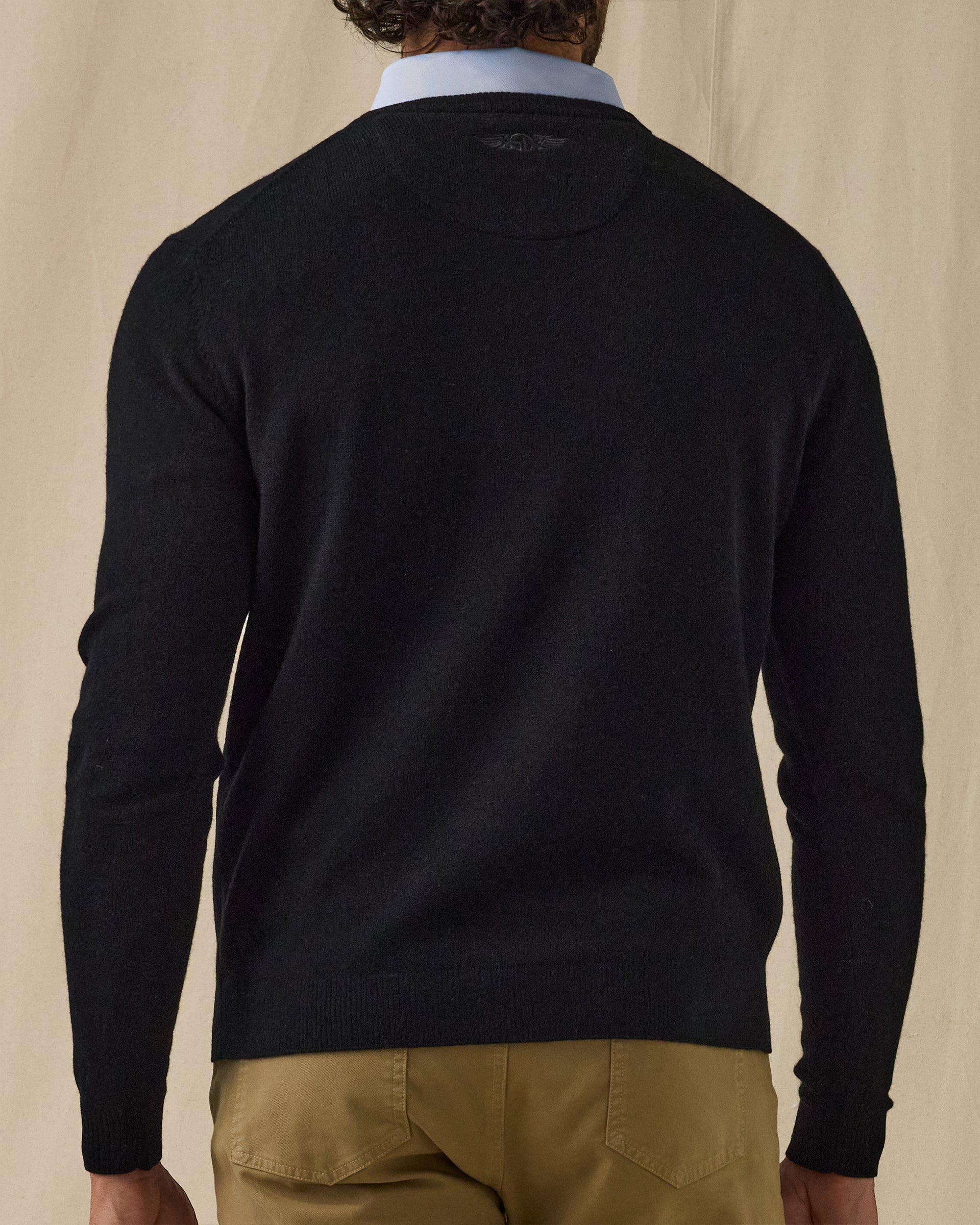 Ballesteros V-Neck Sweater - Black
