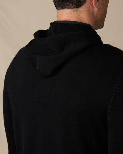 Crenshaw Sweater Hoodie - Black