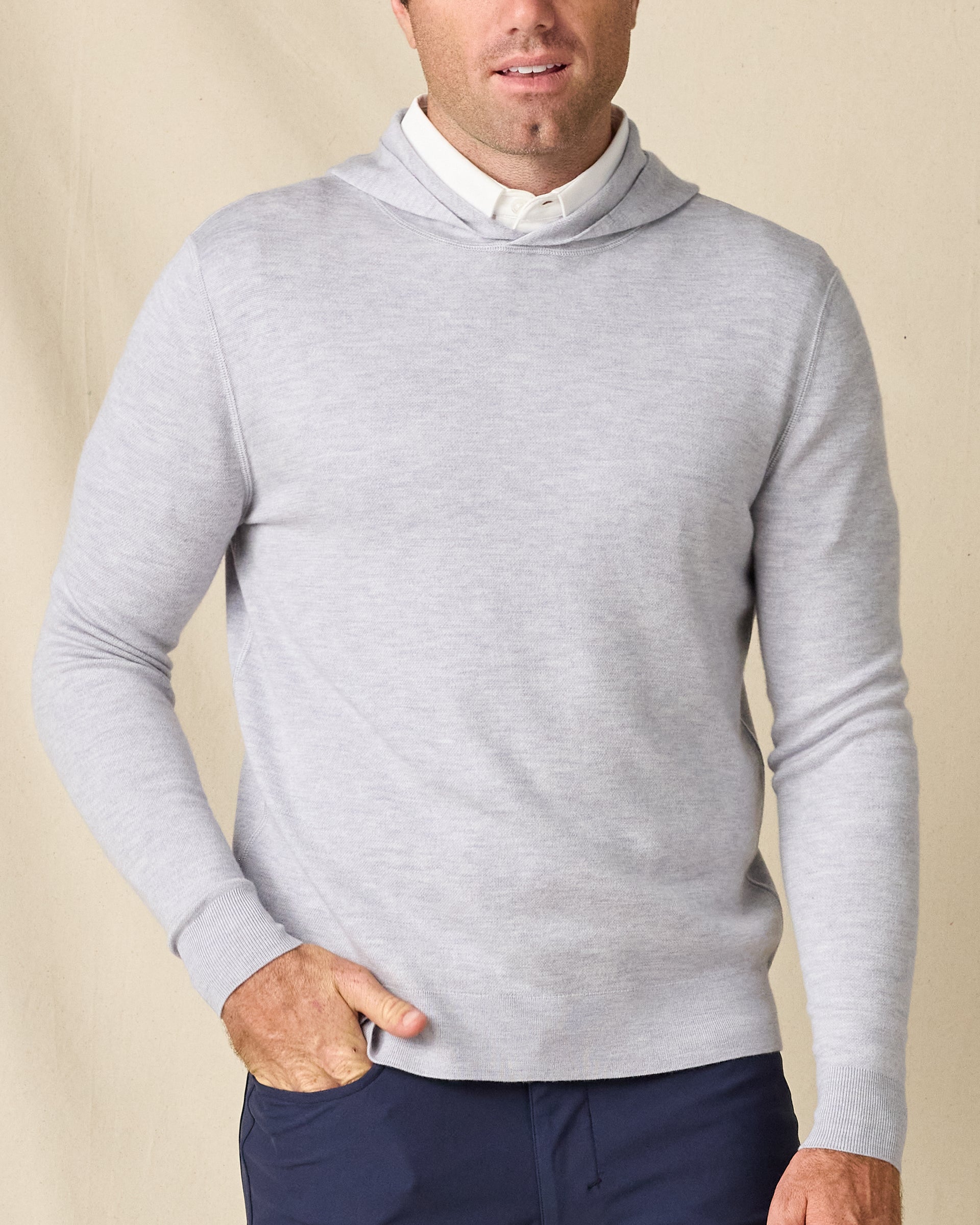 Crenshaw Sweater Hoodie - Heather