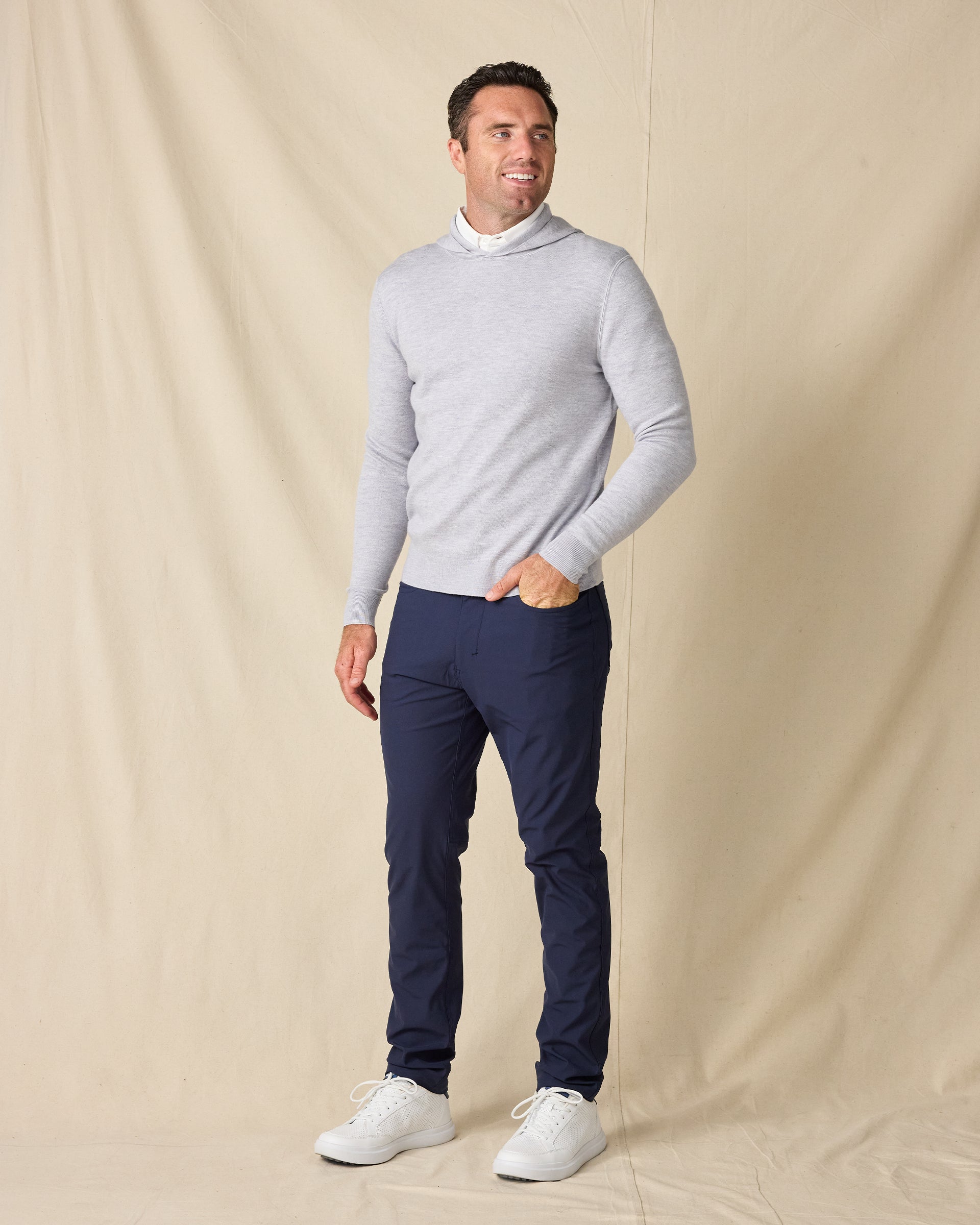 Crenshaw Sweater Hoodie - Heather