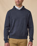 Hickam Reversible Sweater Hoodie in Charcoal, front model view