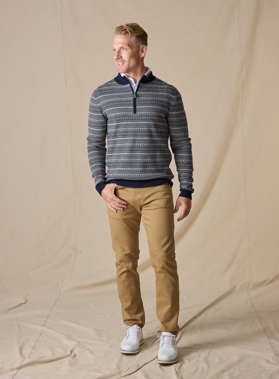 Telluride Quarter Zip - New Indigo
