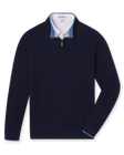 Lakeside Quarter Zip Sweater - New Indigo