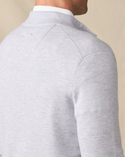 Player Quarter Zip Sweater - Heather