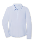 Midday Long Sleeve Polo - Powder