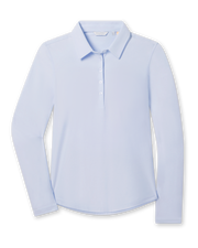 Midday Long Sleeve Polo - Powder