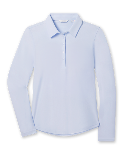 Midday Long Sleeve Polo - Powder
