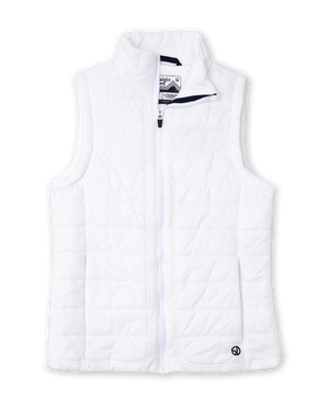Cloud Vest - White | Straight Down