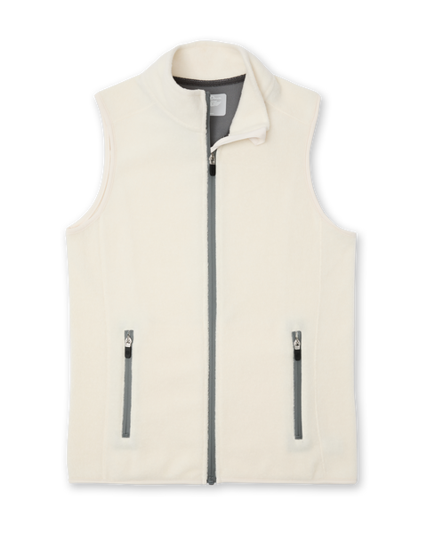 Lucia Vest - Cream | Straight Down