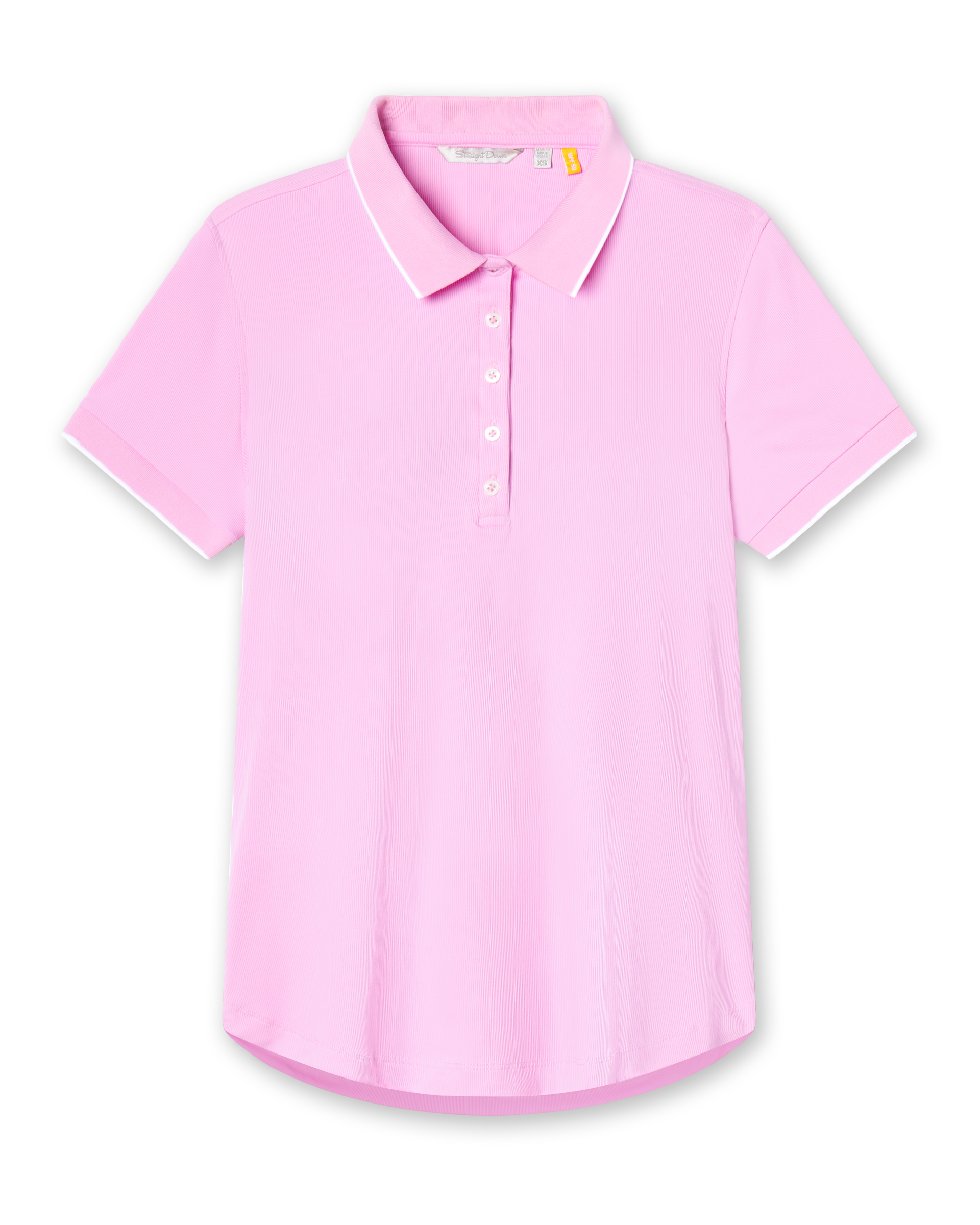 Sindy Rib Knit Polo - Pink Floyd | Straight Down