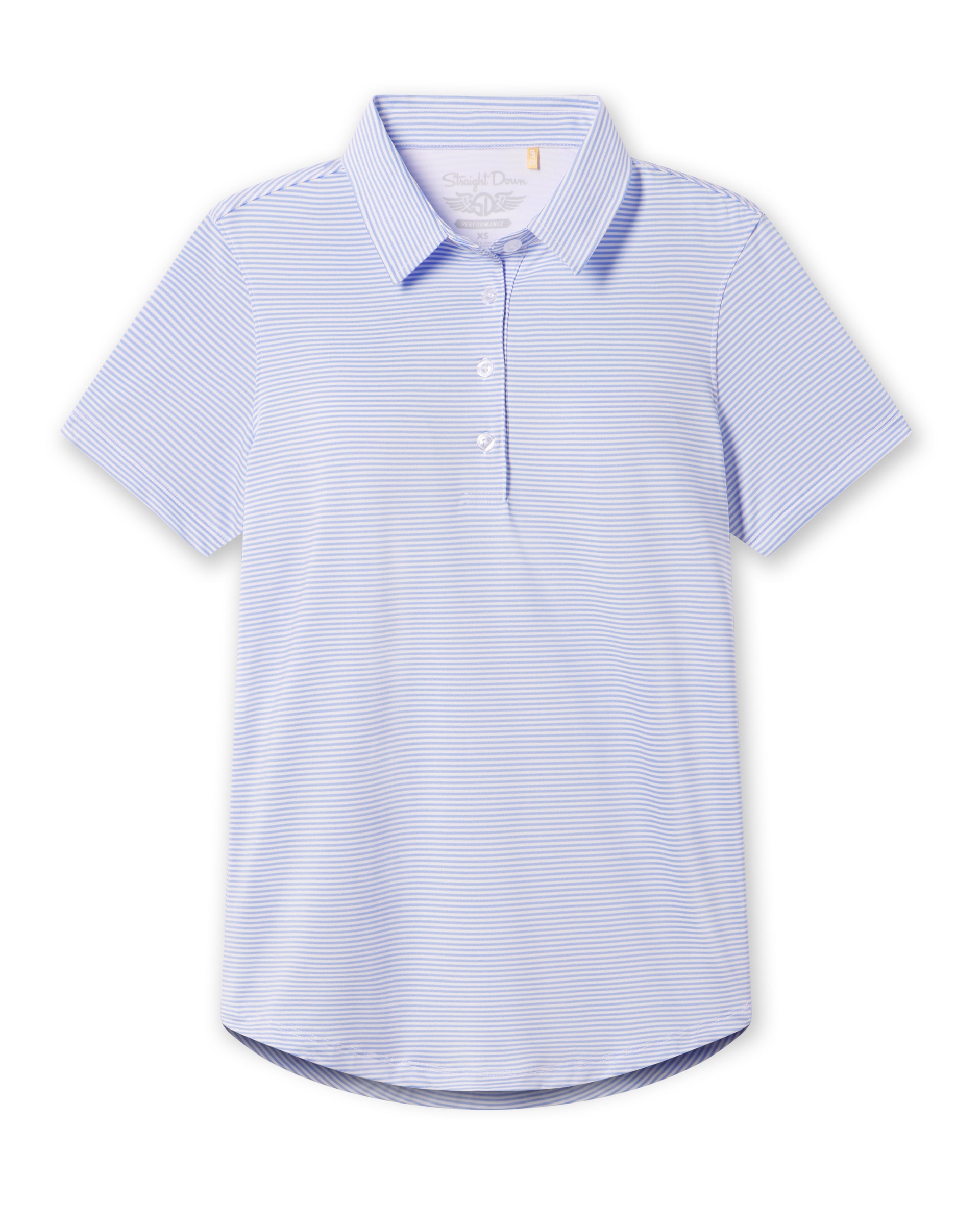 Charlotte Stripe Polo - Carolina
