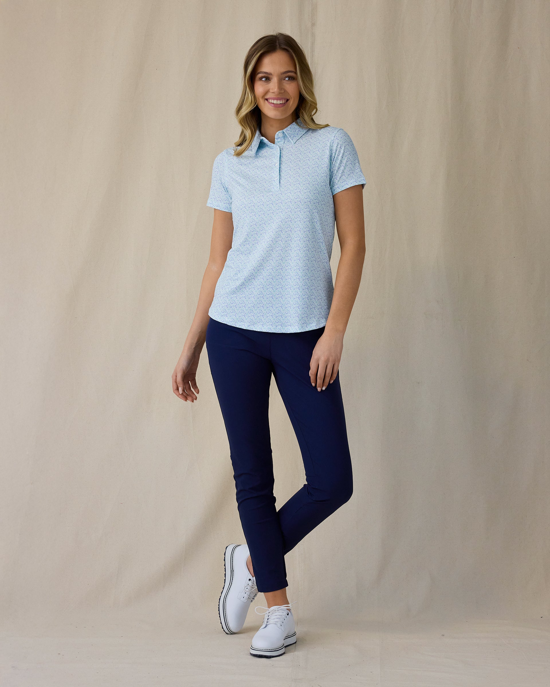 Cote D'Azur Polo - Green Stone
