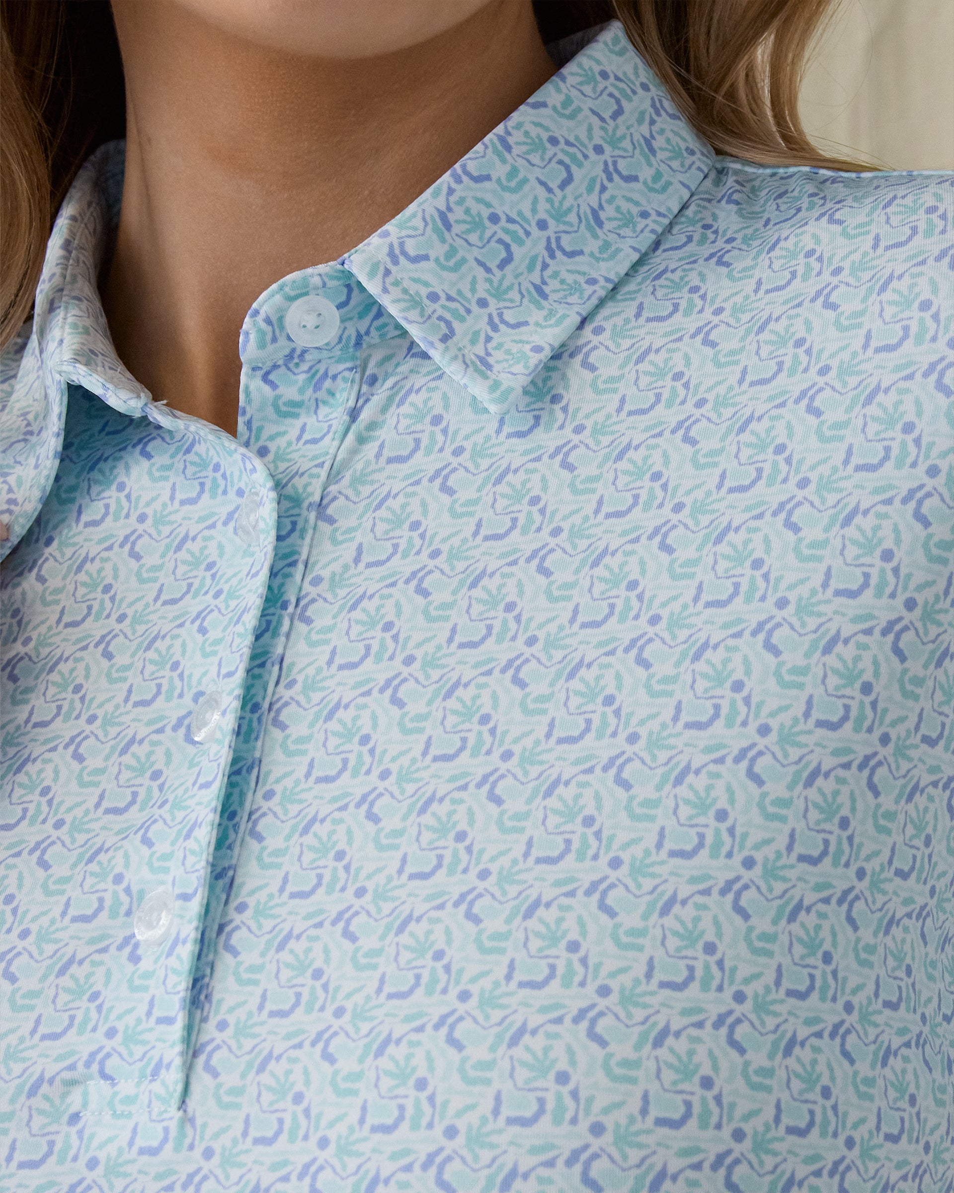 Cote D'Azur Polo - Green Stone
