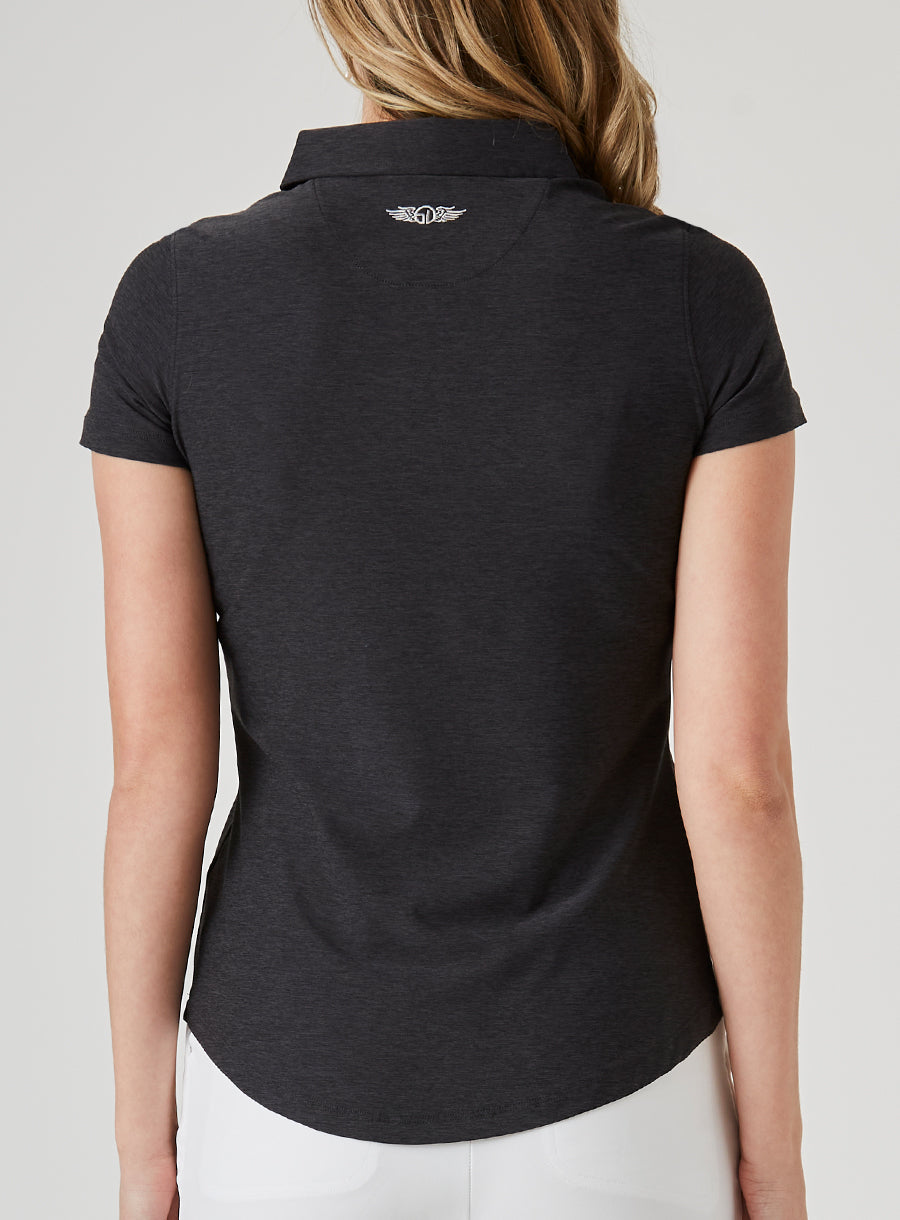 Abbot 2.0 Polo - Dark Black
