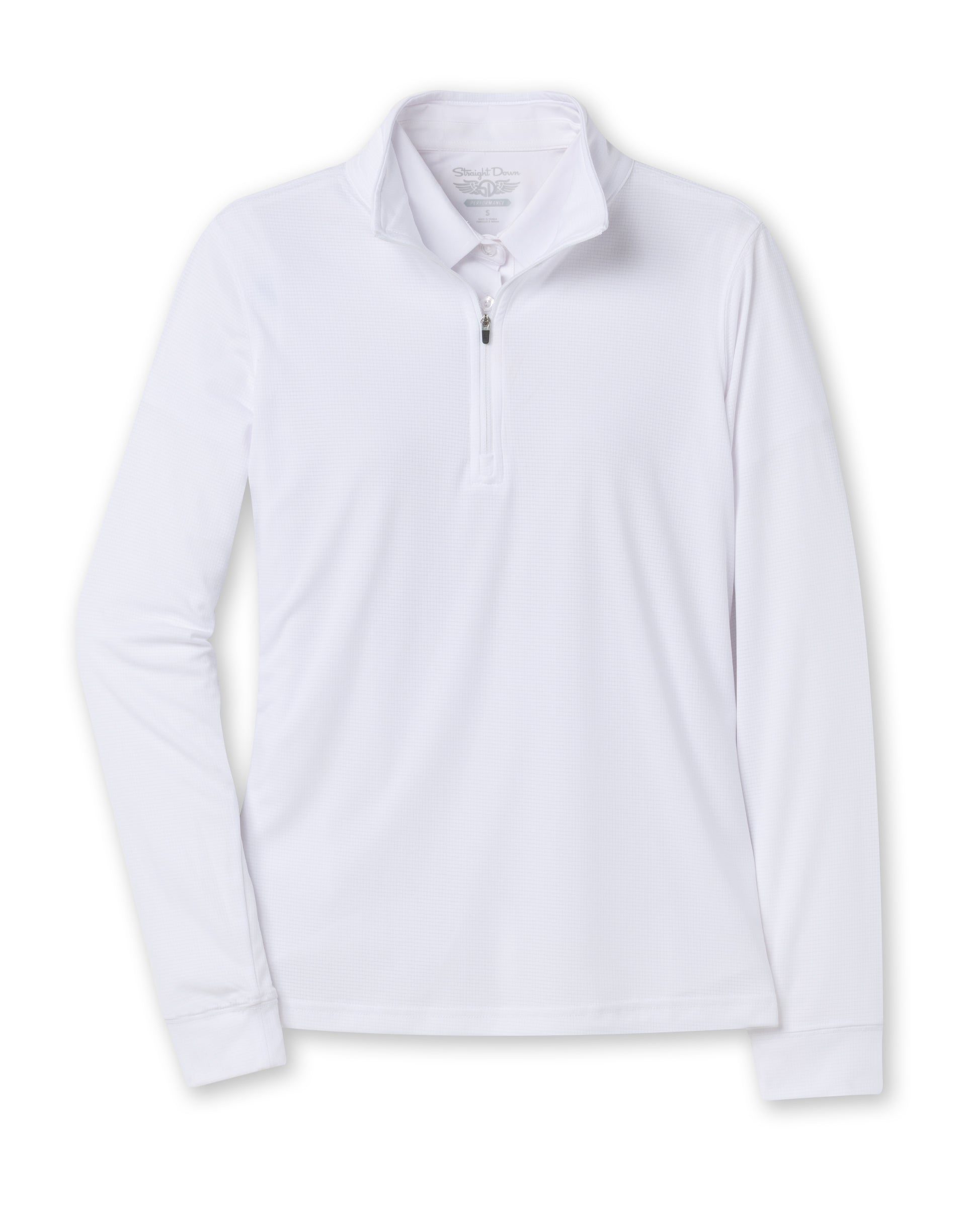 Aero Quarter Zip - White
