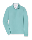 Aero Quarter Zip in Green Stone, front product view
