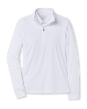 Aero Quarter Zip - White