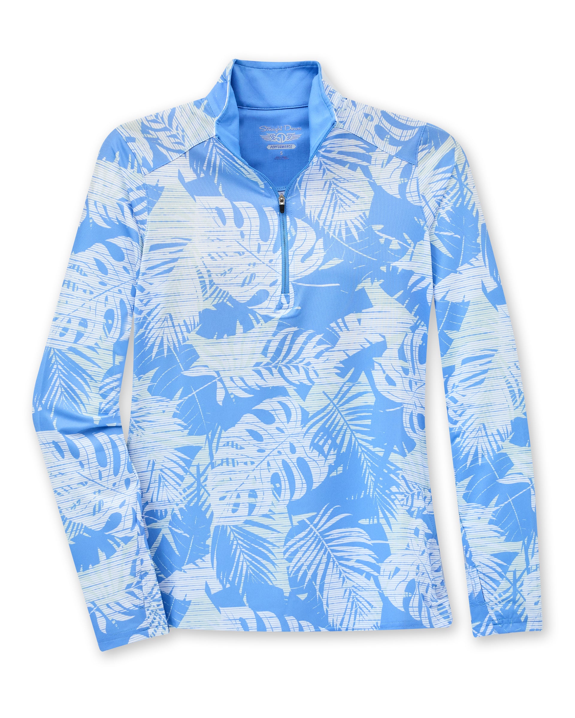 Flora Quarter Zip - Provence
