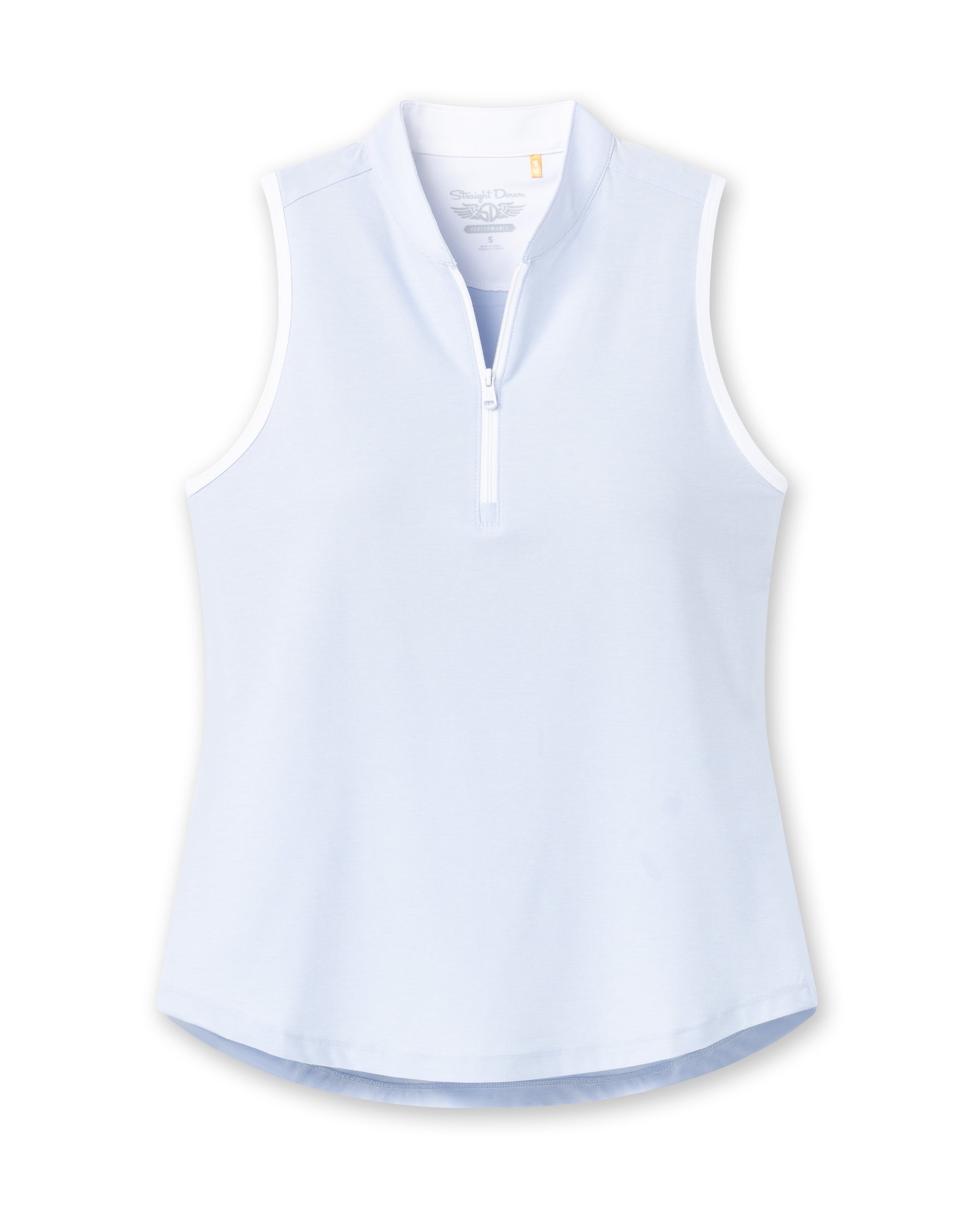 Regal Sleeveless Polo - Powder
