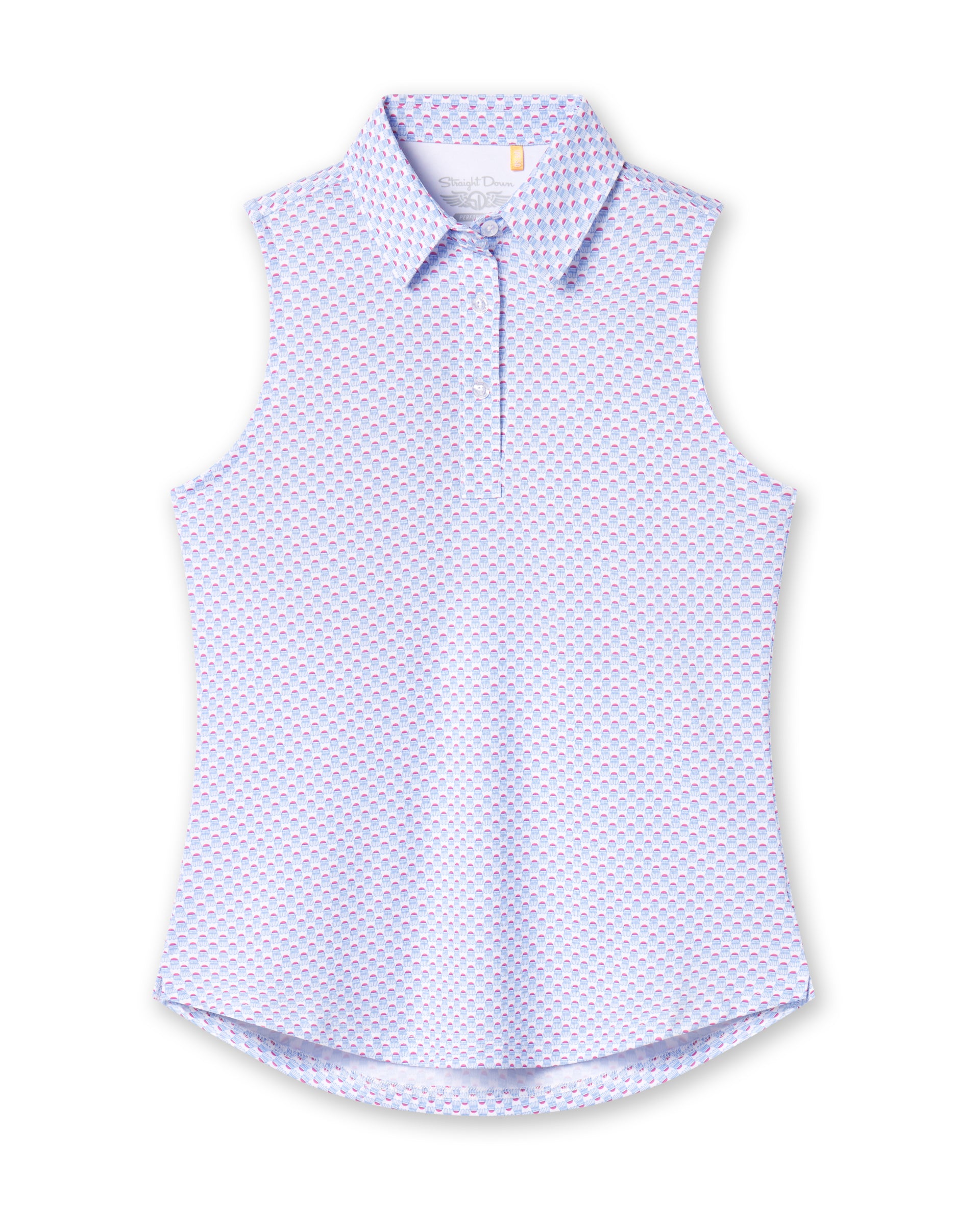 The Other Birdie Sleeveless Polo - Carolina
