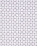 Close-up of the Milano Sleeveless Polo in Lake fabric featuring a repeating geometric medallion pattern with light blue and subtle pink accents.