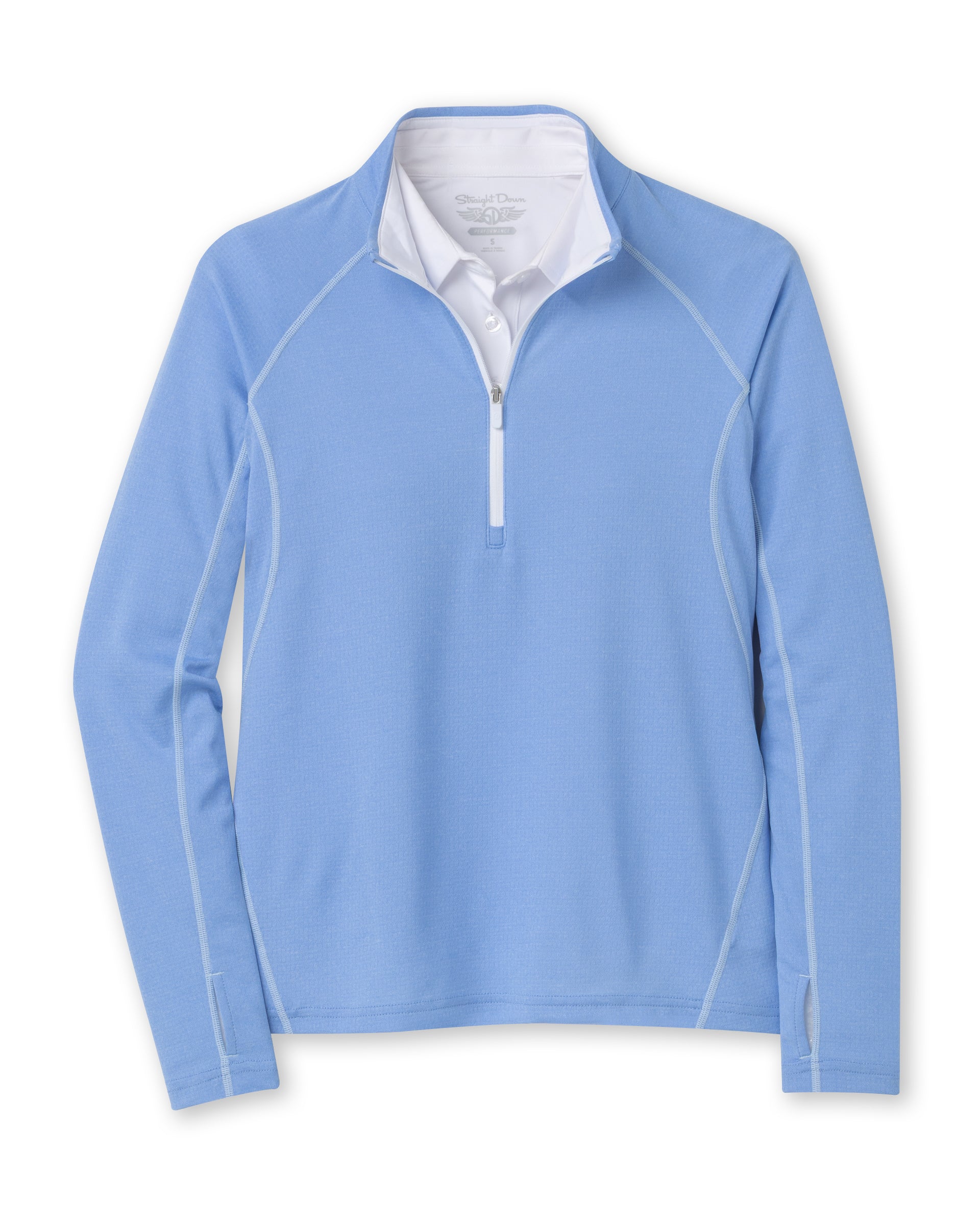 Anza Quarter Zip - Hydrangea
