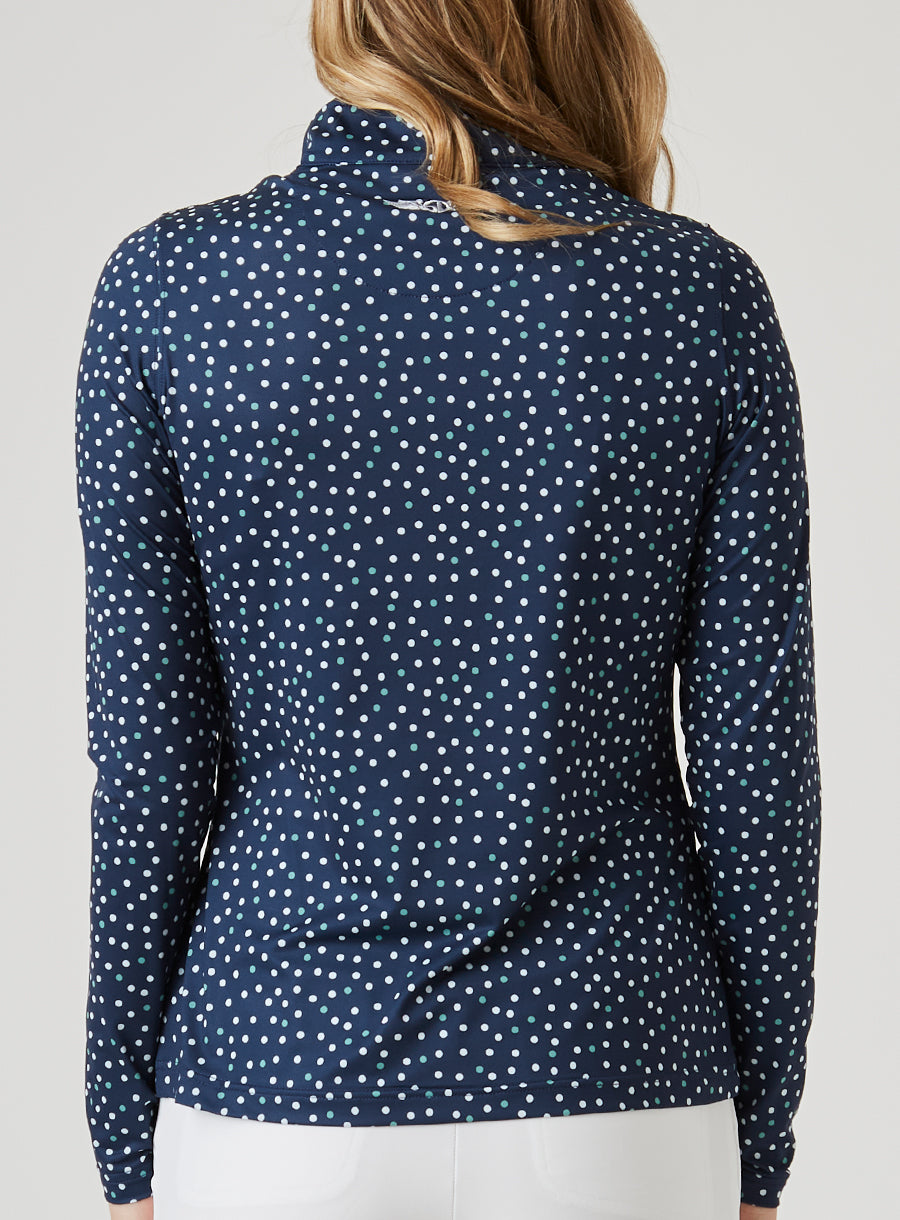 Galaxy Quarter Zip - New Indigo
