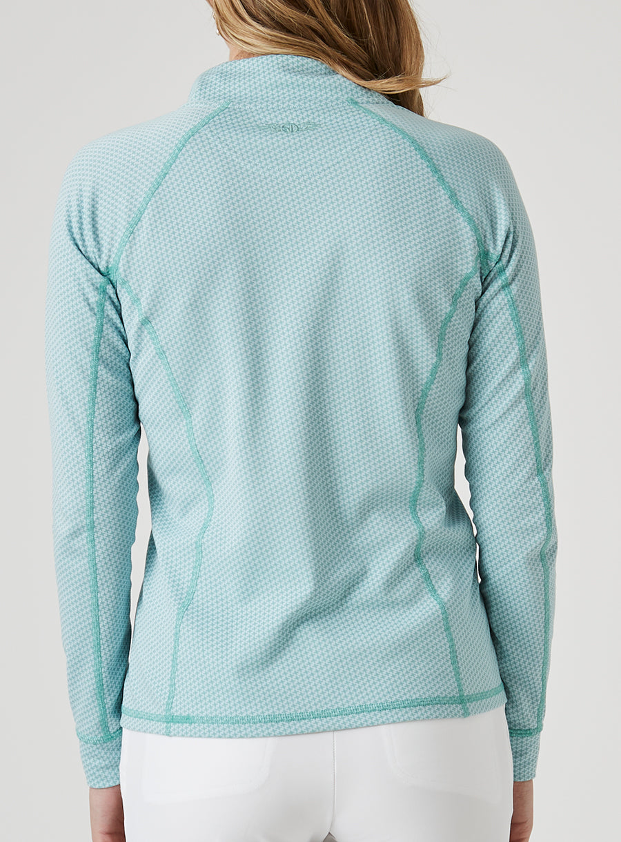 Witney Quarter Zip - Sea Green
