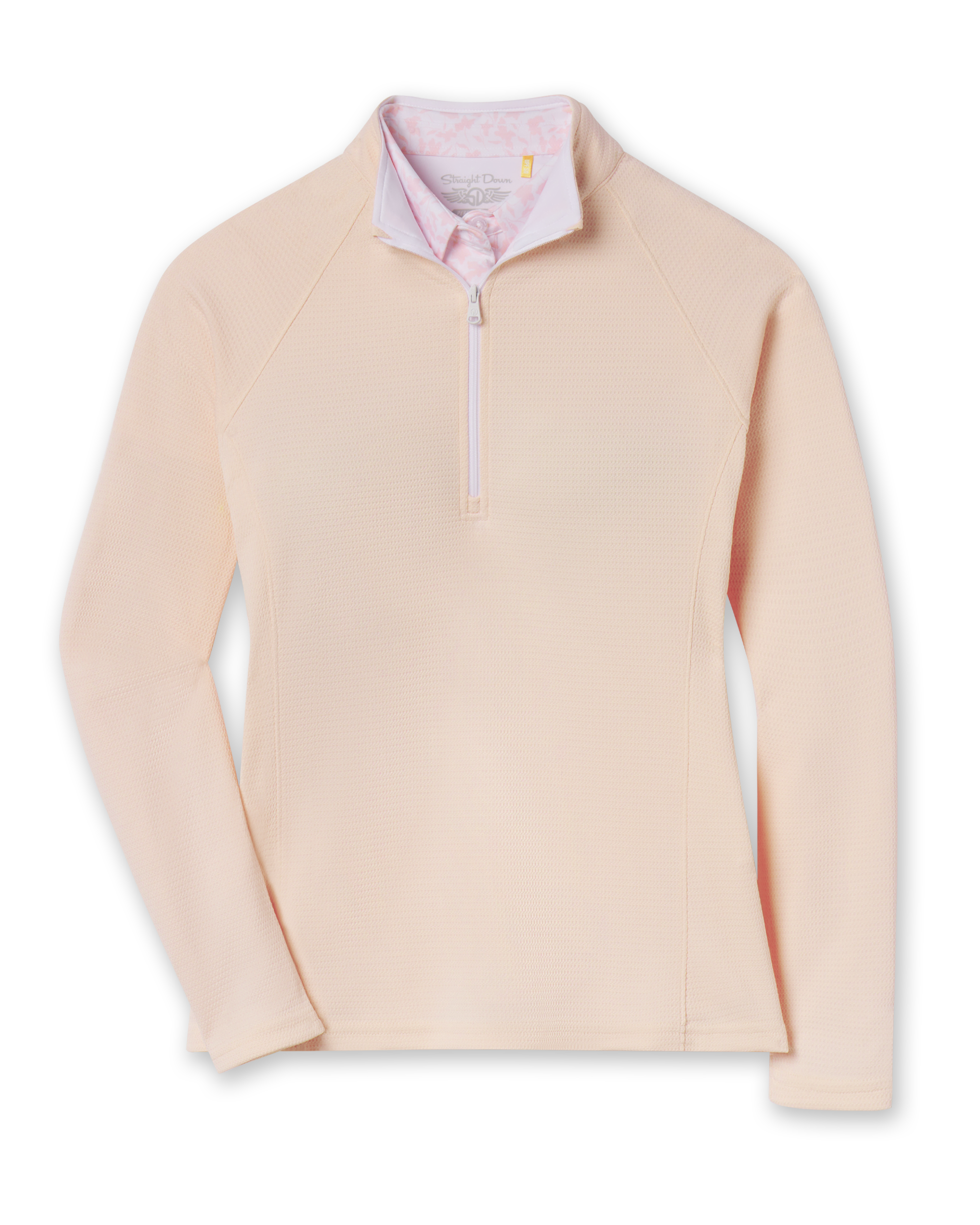 Ellen Quarter Zip - Peche