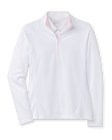 Ellen Quarter Zip - White