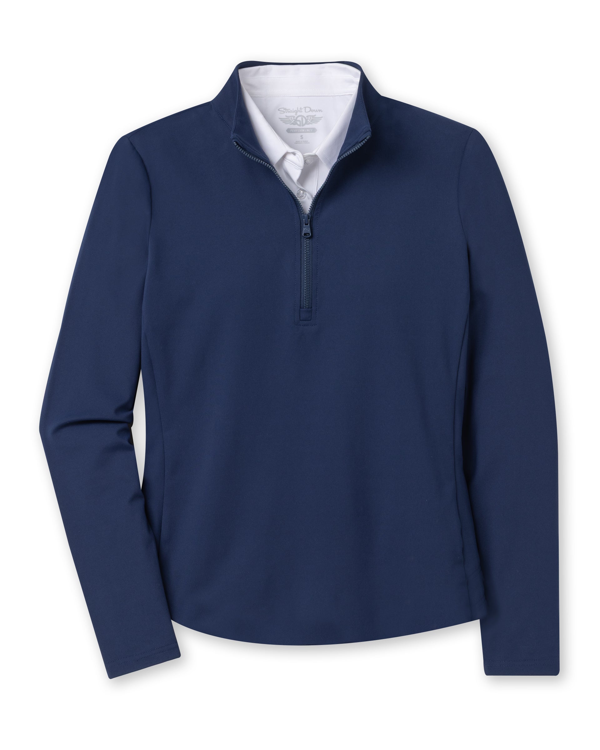 Cory Quarter Zip - New Indigo
