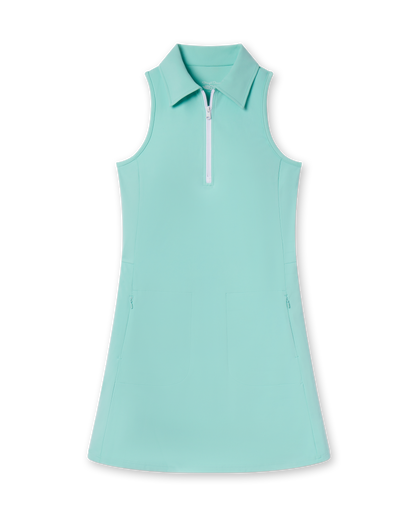 Greta Dress - Green Stone