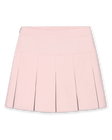 Martina Skort in Soft Pink with pleated hem, front view
