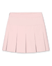 Martina Skort in Soft Pink with pleated hem, front view