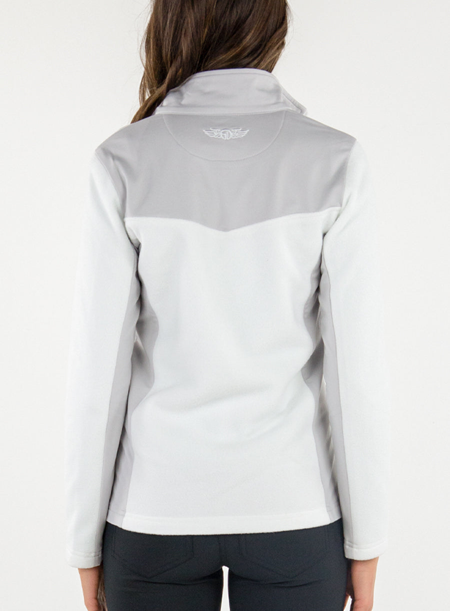 Alex Jacket - White Silver
