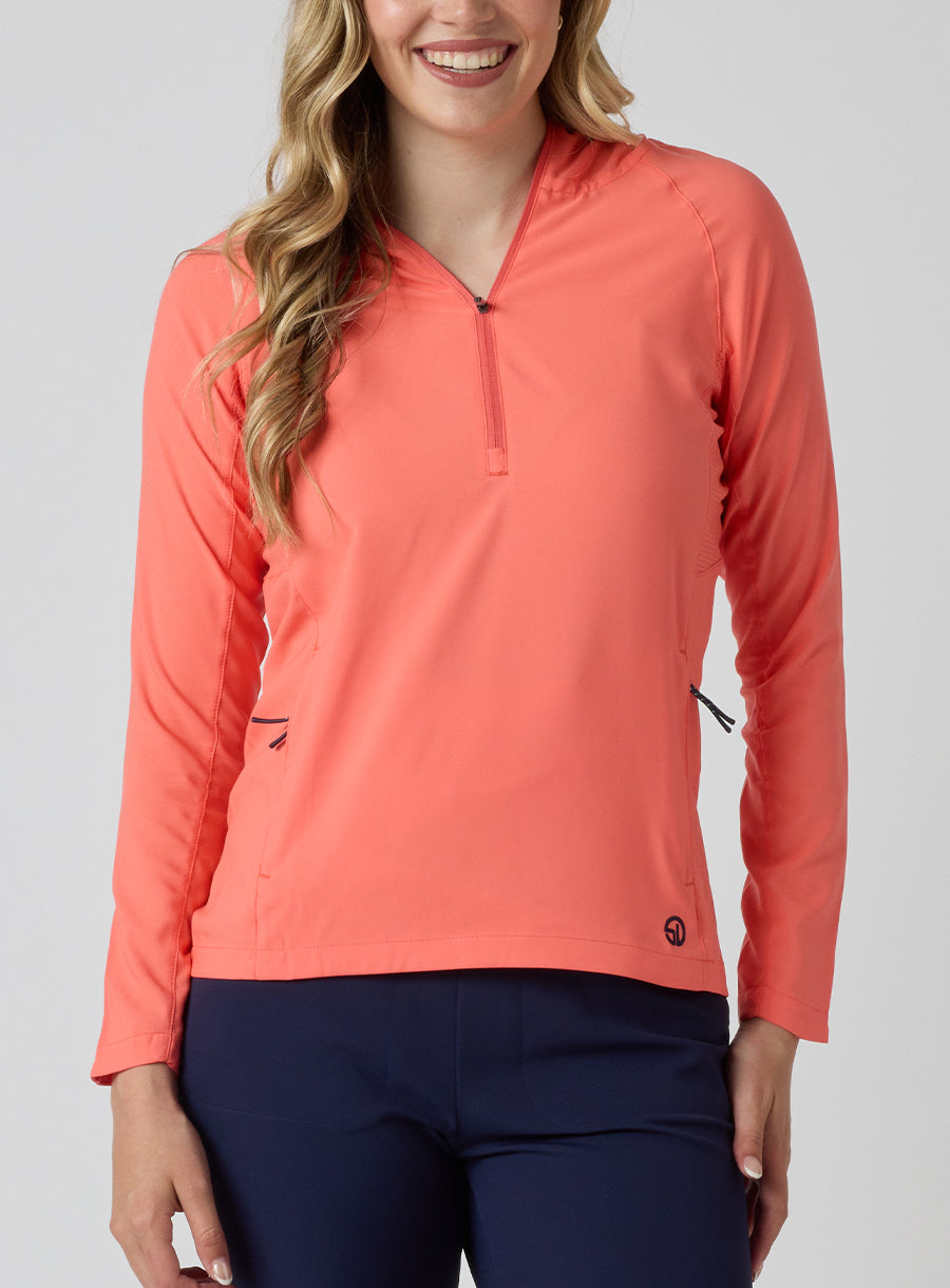 Dunes Jacket - Hot Coral
