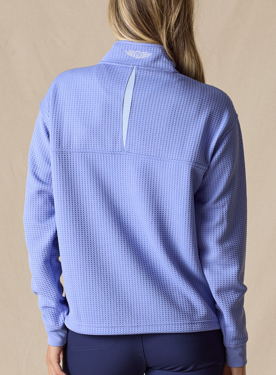 Opal Half Zip - Bluebell
