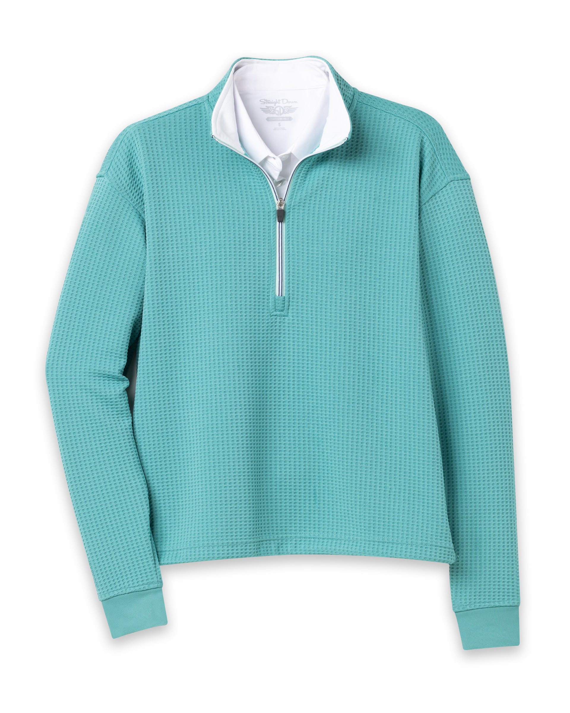 Opal Half Zip - Sea Green
