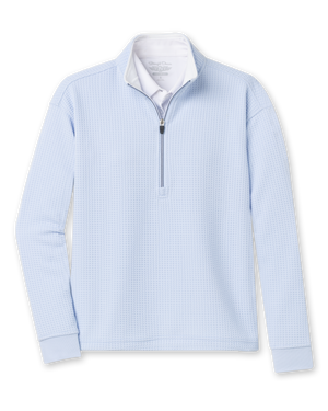 Opal Half Zip - Powder | Straight Down
