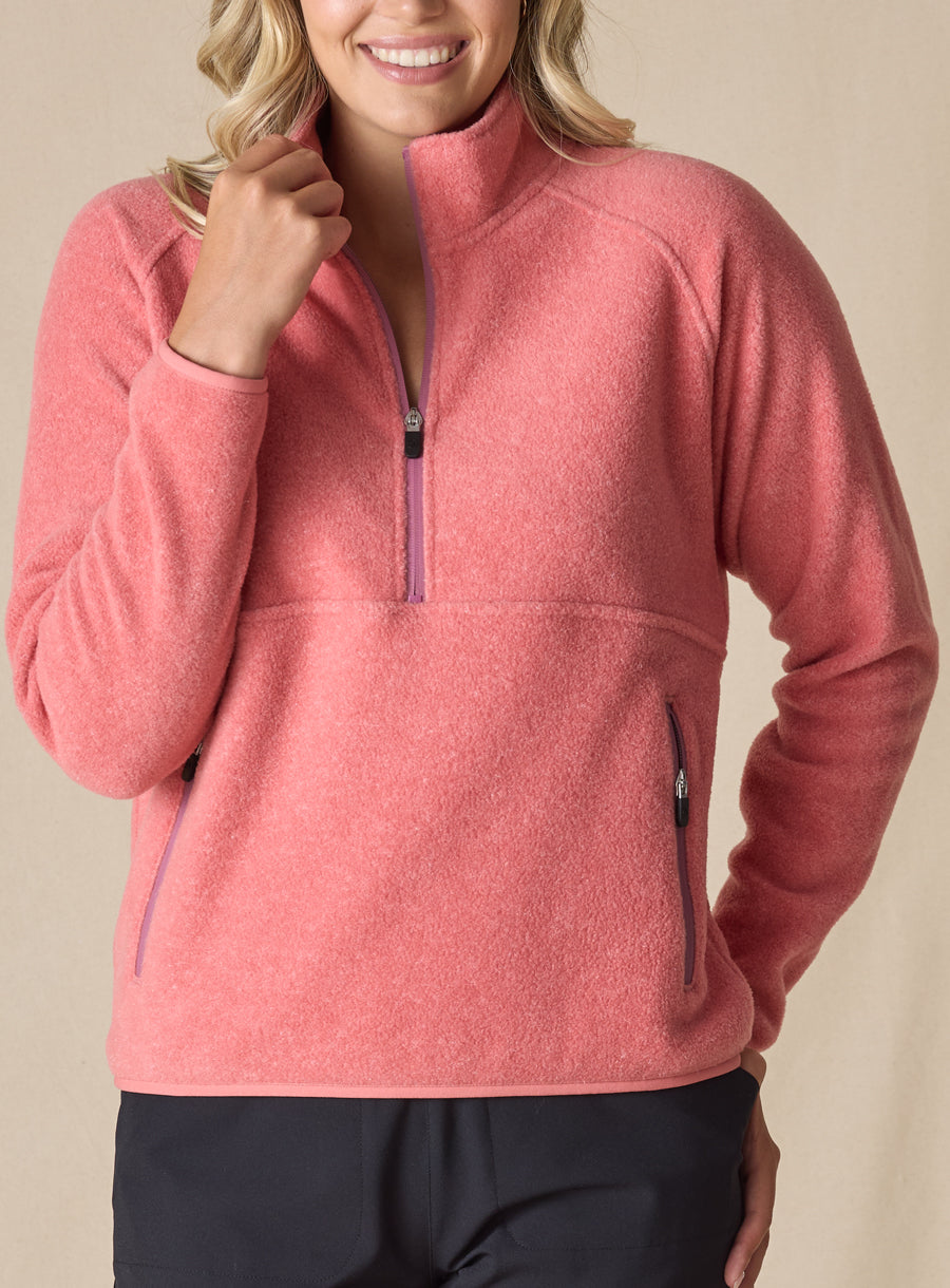 Cerro Quarter Zip - Cedar
