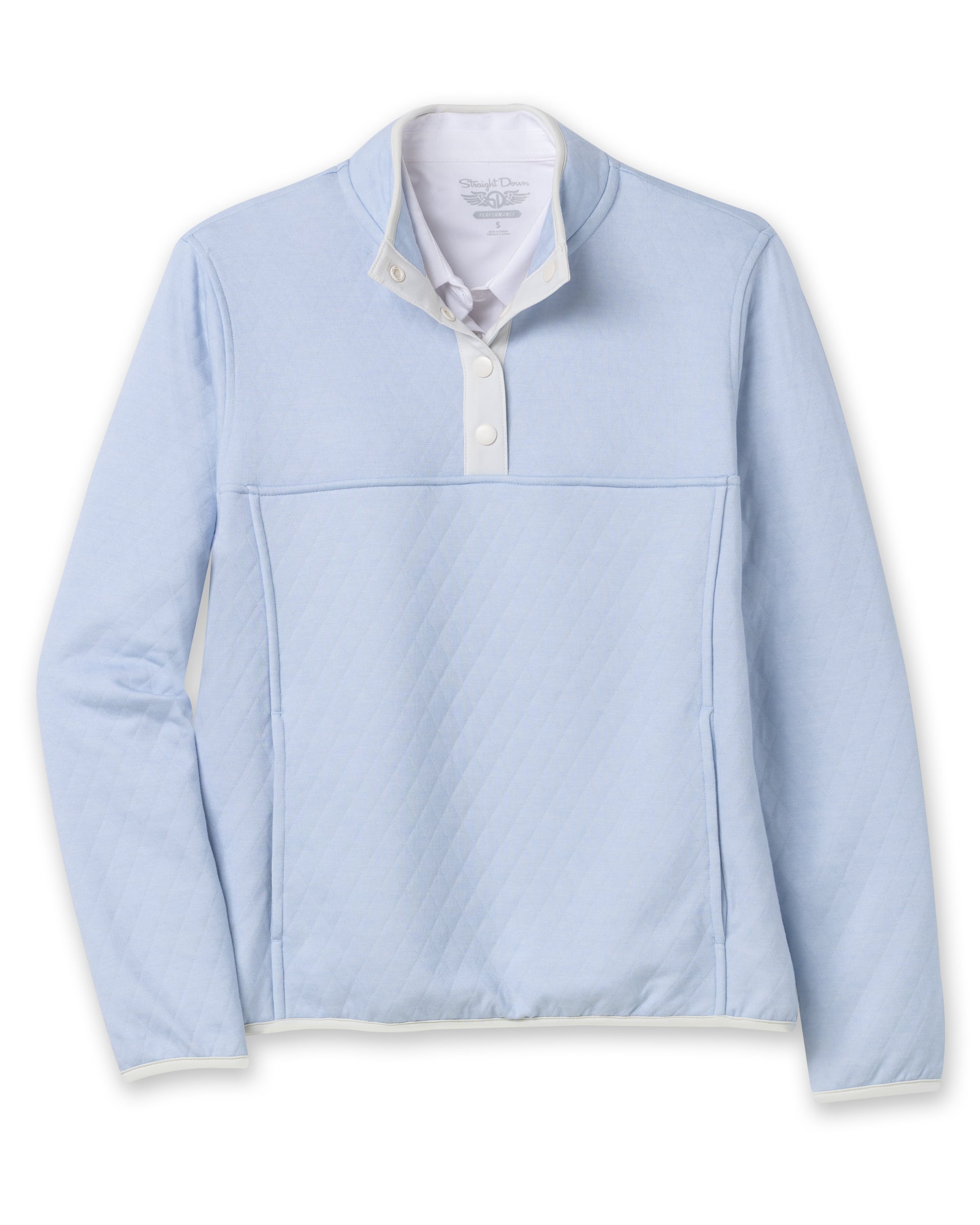 Presley Quarter Snap Pullover - Lake
