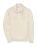 Presley Quarter Snap Pullover in Cream, front product view