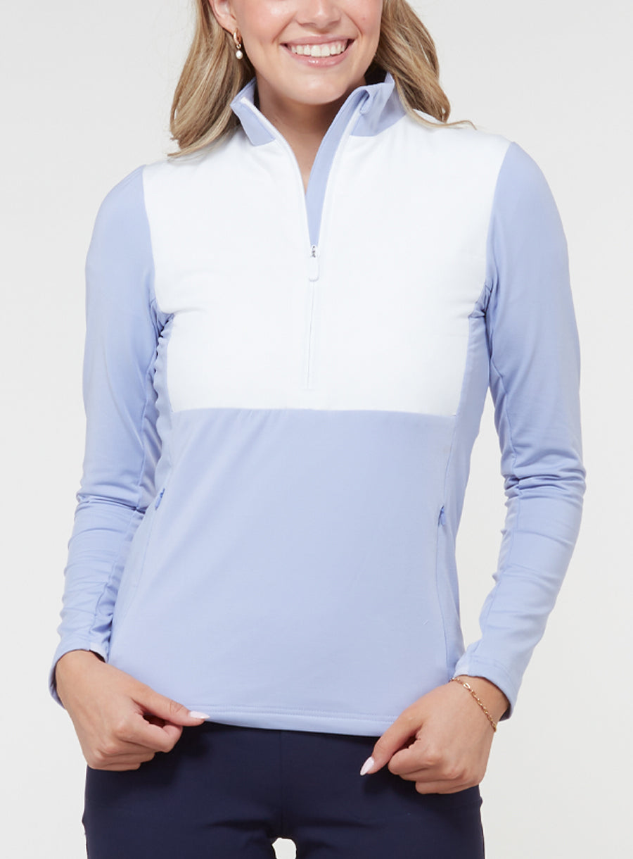 Althea Half Zip - Lavender
