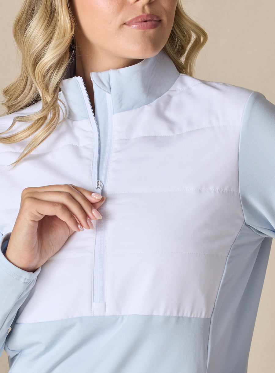 Althea Half Zip - Powder
