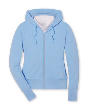 Eliza Hoodie - Carolina | Straight Down