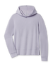 Straight Down Daria Hoodie in Cosmic Blue featuring lightweight waffle-knit fabric