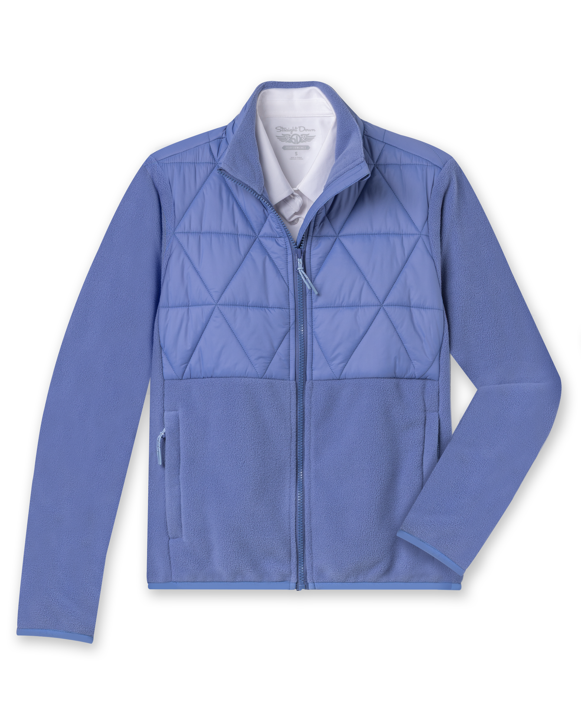 Laurel Hybrid Fleece Jacket - Blueberry