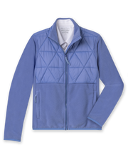 Laurel Hybrid Fleece Jacket - Blueberry